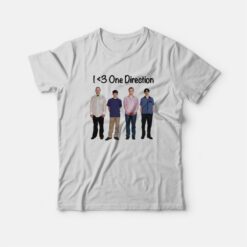 I love One Direction Weezer T-Shirt