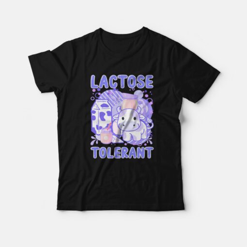 Lactose Intolerant Funny Milk T-Shirt