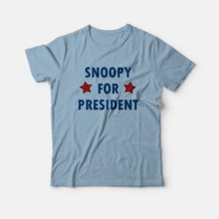 The Simpsons Snoopy For President T-Shirt