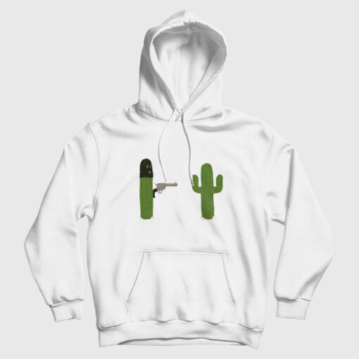Cactus Stick'em Up Gun Last Man on Earth Hoodie