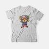 Chopper Support Girls One Piece T-Shirt