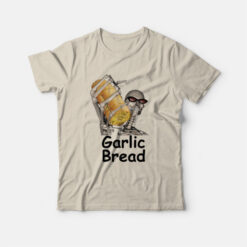 Garlic Bread Skeleton T-Shirt