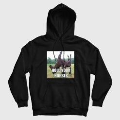 Hold Your Horses Funny Hoodie