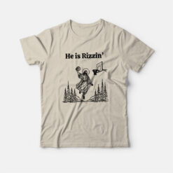 He Is Rizzin' Funny Jesus T-Shirt