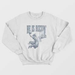 He Is Rizzin' Jesus Vintage Sweatshirt