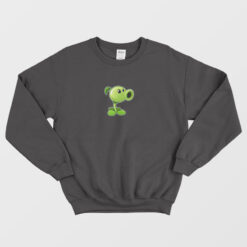 Peashooter Plant vs Zombie Sweatshirt