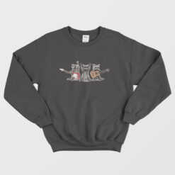 Raccoon Band Music Sweatshirt