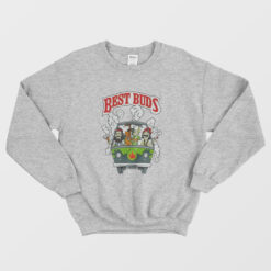 Best Buds Cheech and Chong Scooby Doo Sweatshirt