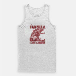 Dadzilla Father Of The Monster Funny Father's Day Tank Top