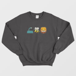 Hose Bee Lion Funny Sweatshirt