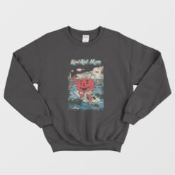 Kool Aid Man Surfing Retro 80s Sweatshirt