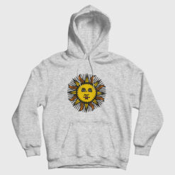 Vintage Sun Face Justice Smith I Saw The TV Glow Hoodie